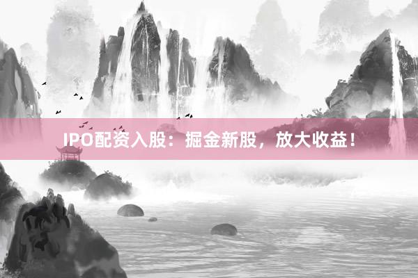 IPO配资入股：掘金新股，放大收益！